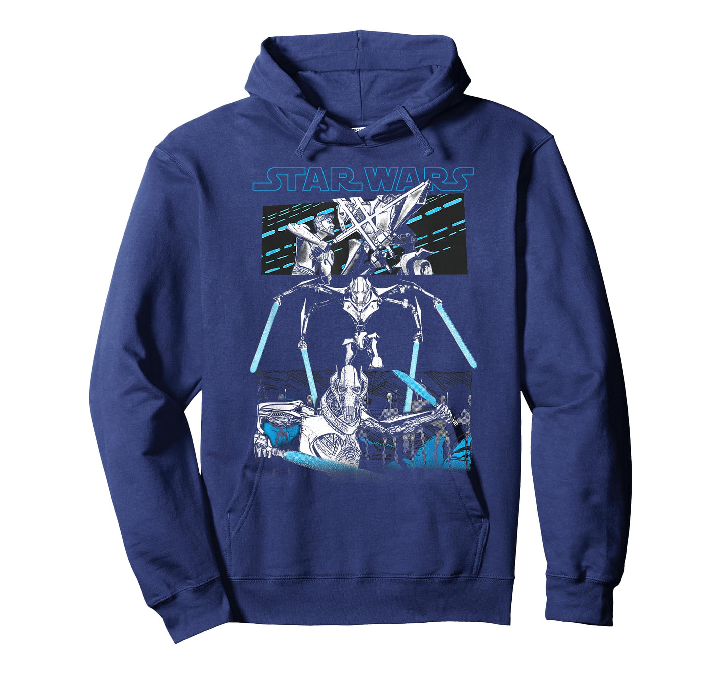 Star Wars General Grievous Lightsaber Panels T-Shirt