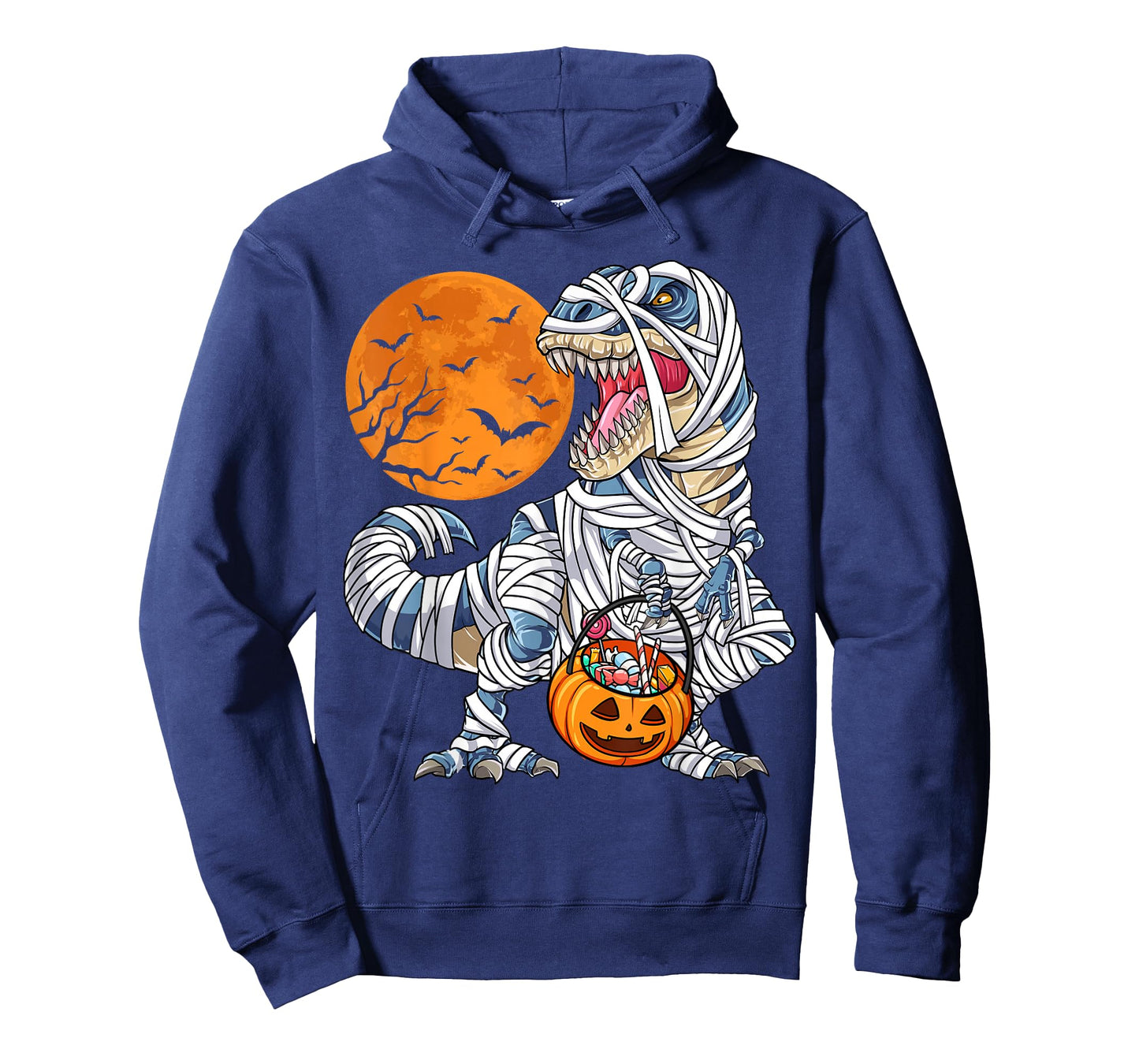 Halloween Shirts for Boys Men Dinosaur T rex Mummy Pumpkin T-Shirt