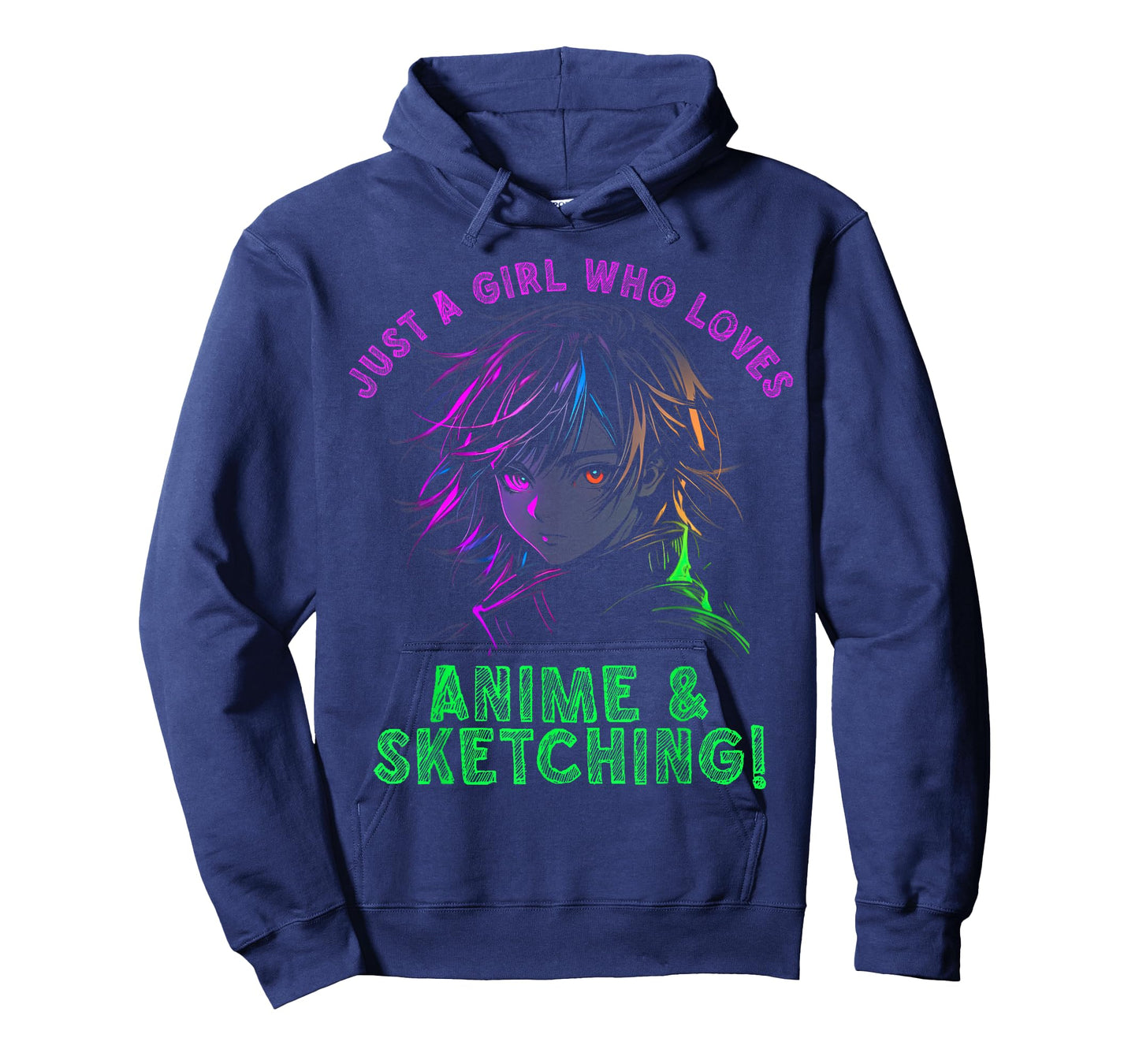 Just a girl who loves Anime and Sketching Manga Anime Lover T-Shirt