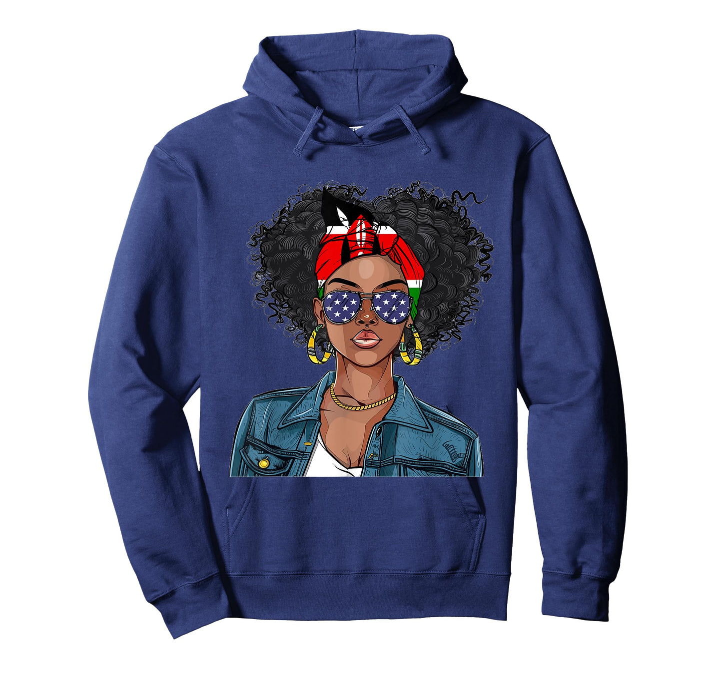 Kenyan Flag Souvenirs Woman American Dress Girl Kenya T-Shirt