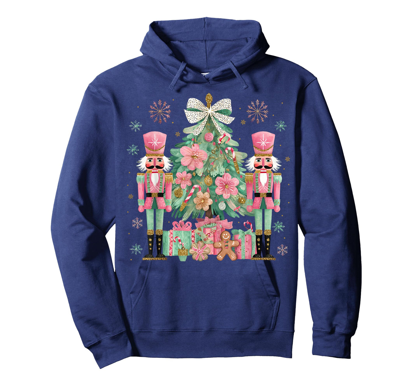 Nutcracker Squad Christmas Tree Ballet Dance Women Kids Girl T-Shirt