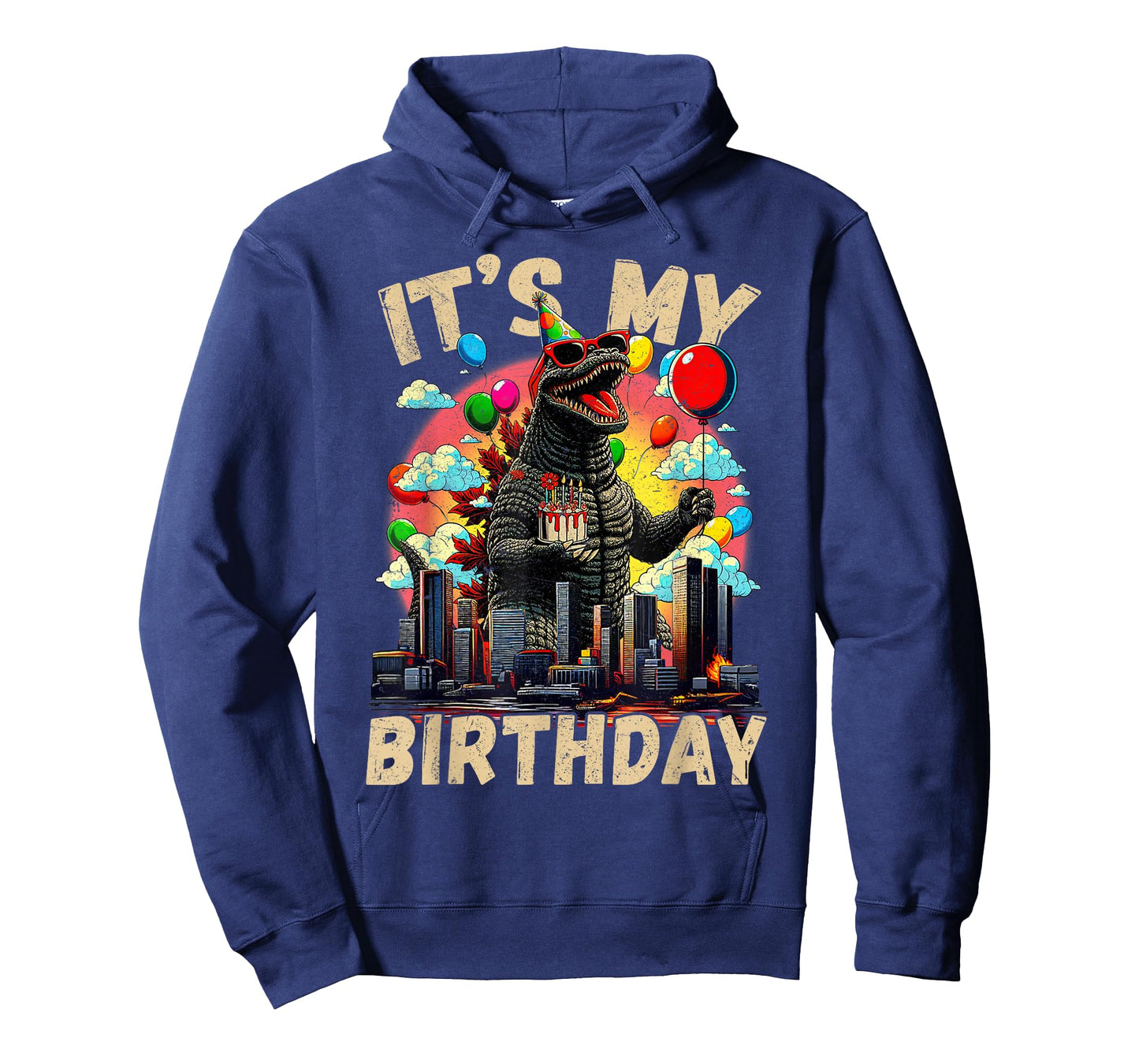 Kaiju Birthday Party Japan Monster Bday Dinosuar Decorations T-Shirt