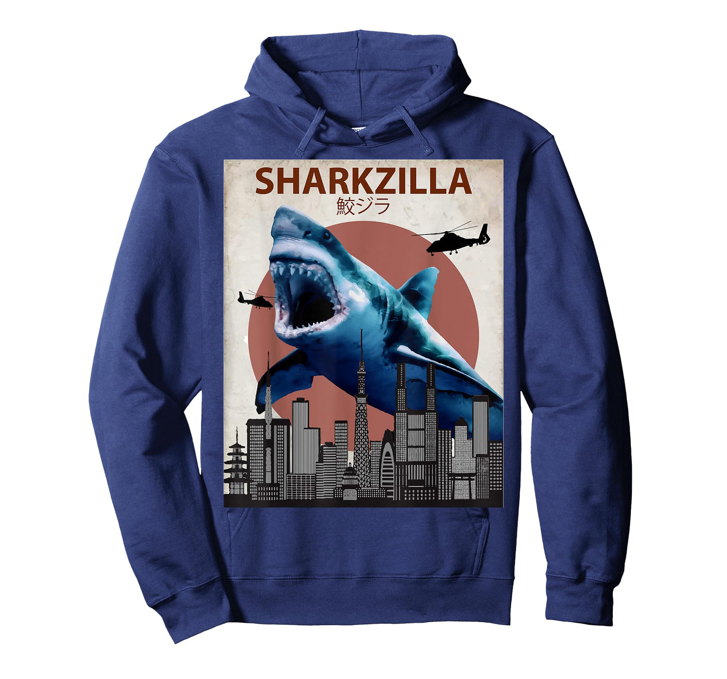 Sharkzilla Funny Shark T-Shirt | Shark Lovers Gift T-Shirt