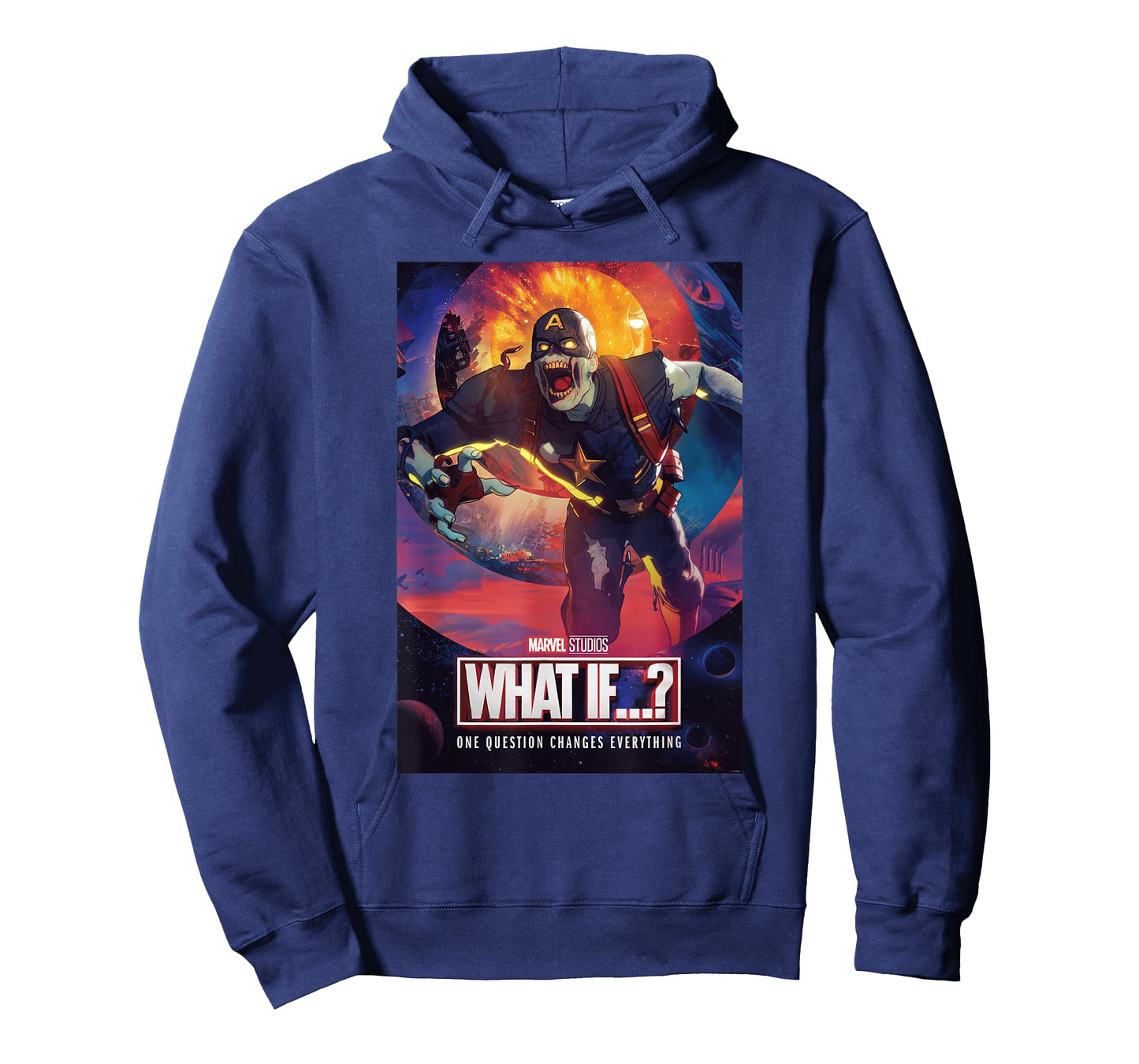 Marvel What IF...? Zombie Captain America Comic Cover T-Shirt