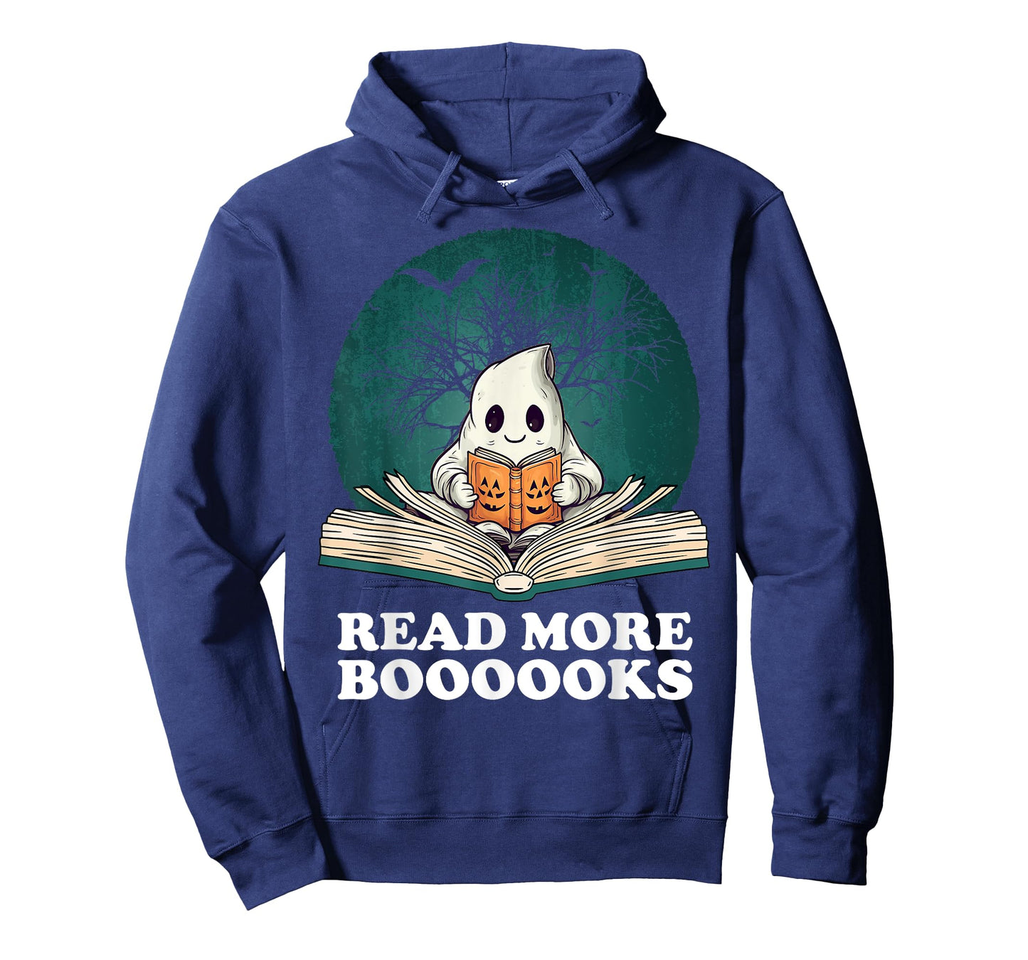 Read More Books Ghost Halloween Booooks Cute Boo read a book T-Shirt