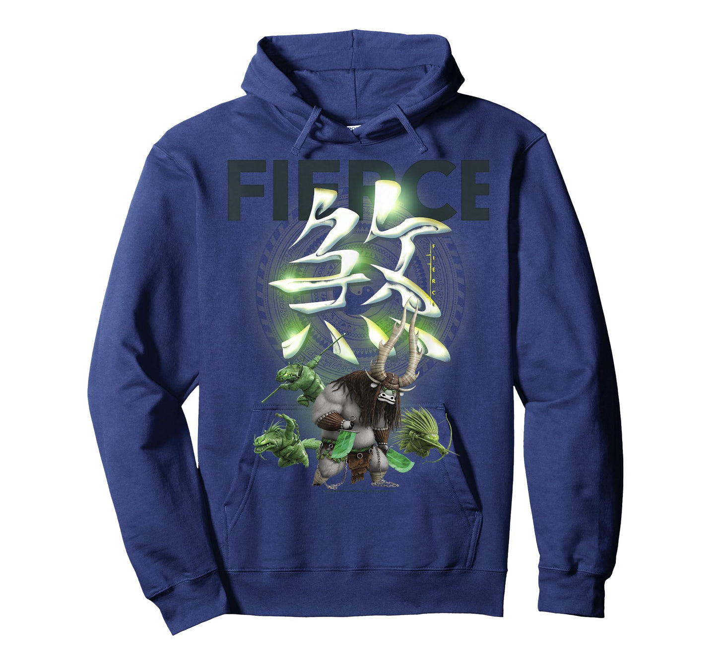 Kung Fu Panda 3 Kai Fierce Action Portrait Logo T-Shirt