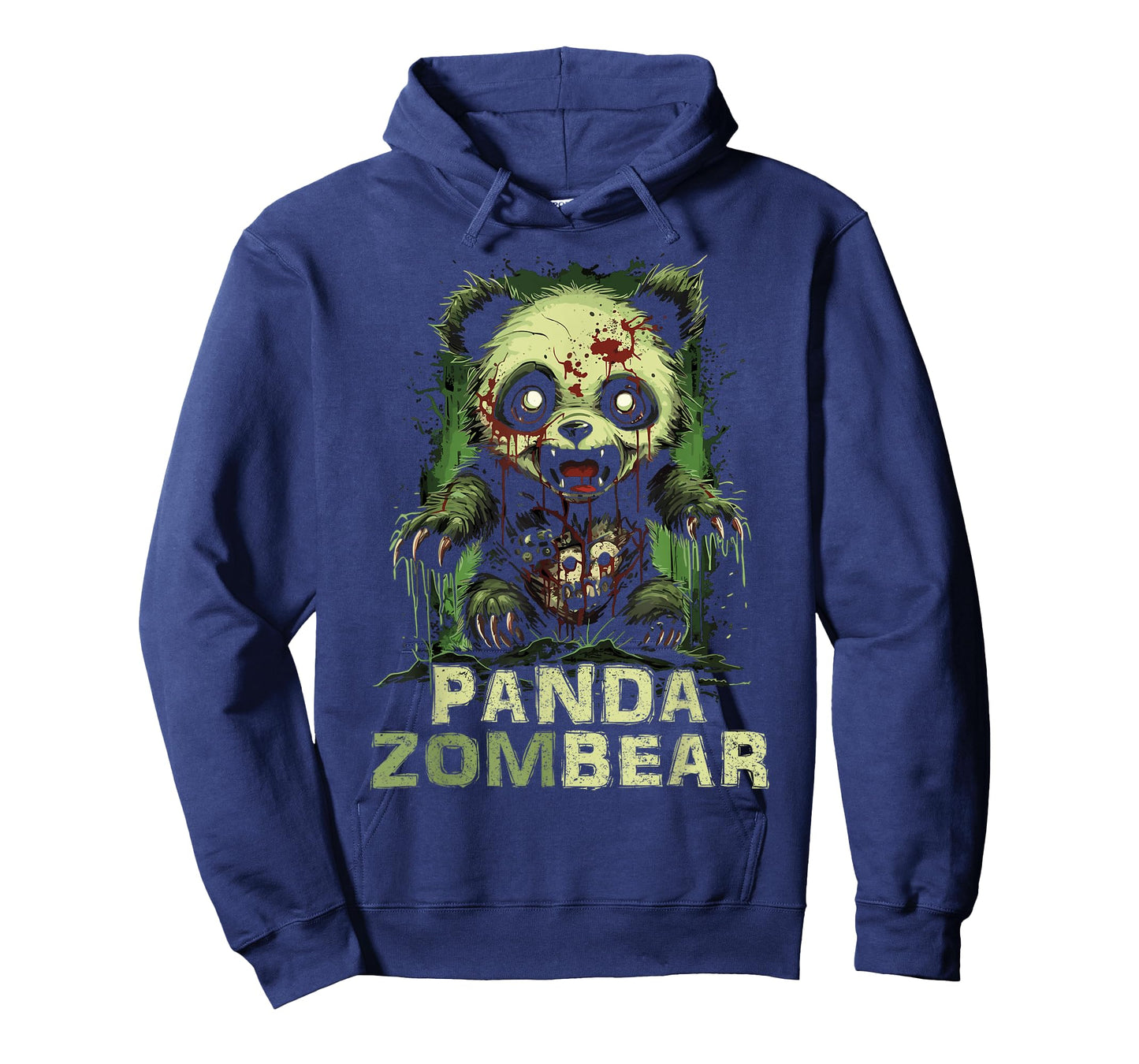 Panda Bear Zombie Halloween Tshirt For Kids Women Men Funny T-Shirt