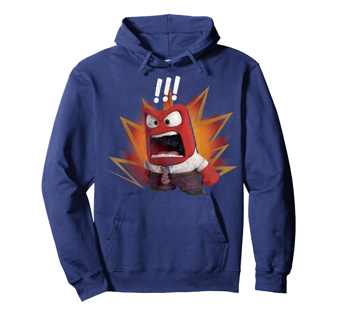 Disney Pixar Inside Out Anger Yell Colorful T-Shirt T-Shirt