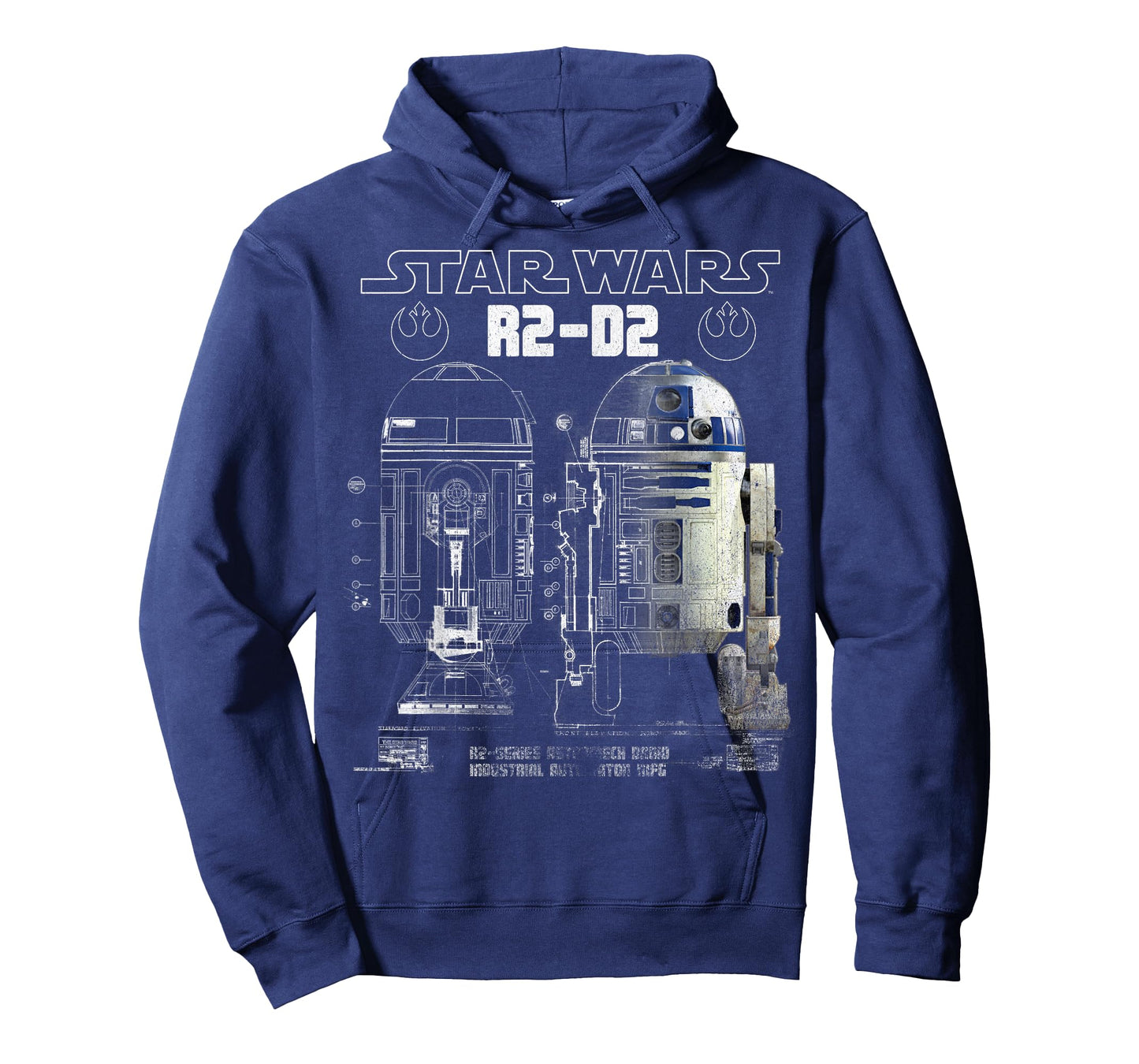 Star Wars R2-D2 Astromech Droid Schematic Graphic T-Shirt T-Shirt