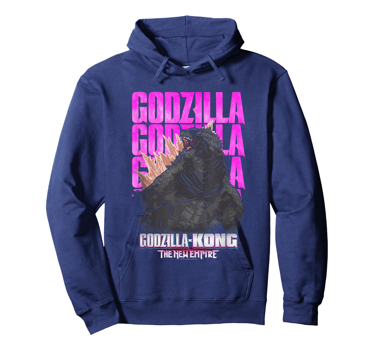 Godzilla X Kong: The New Empire Movie Godzilla Repeating T-Shirt