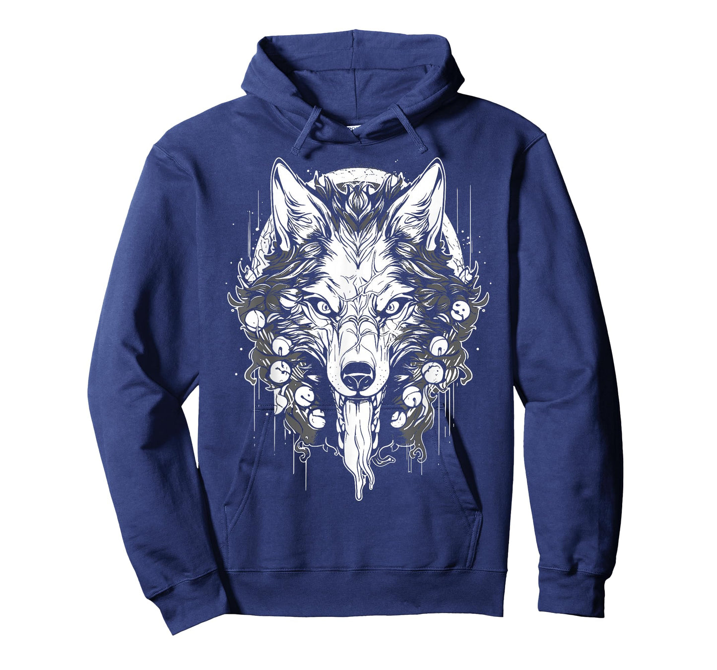 Occult Horror Alt Aesthetic Witchy Gothic Furry Wolves Wolf T-Shirt