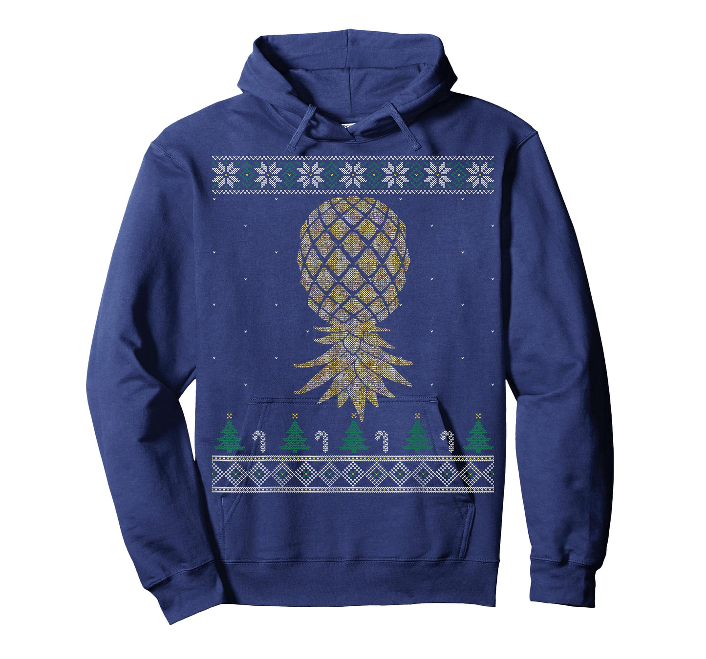 Swingers Upside Down Pineapple Party Ugly Christmas Sweater T-Shirt