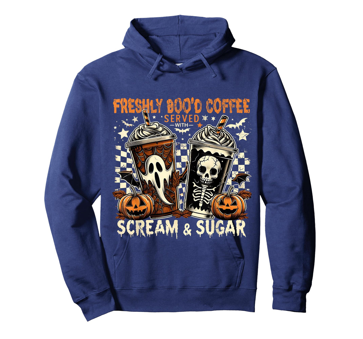 Funny Halloween Ghost Coffee Spooky Drink Coffee Club Art T-Shirt