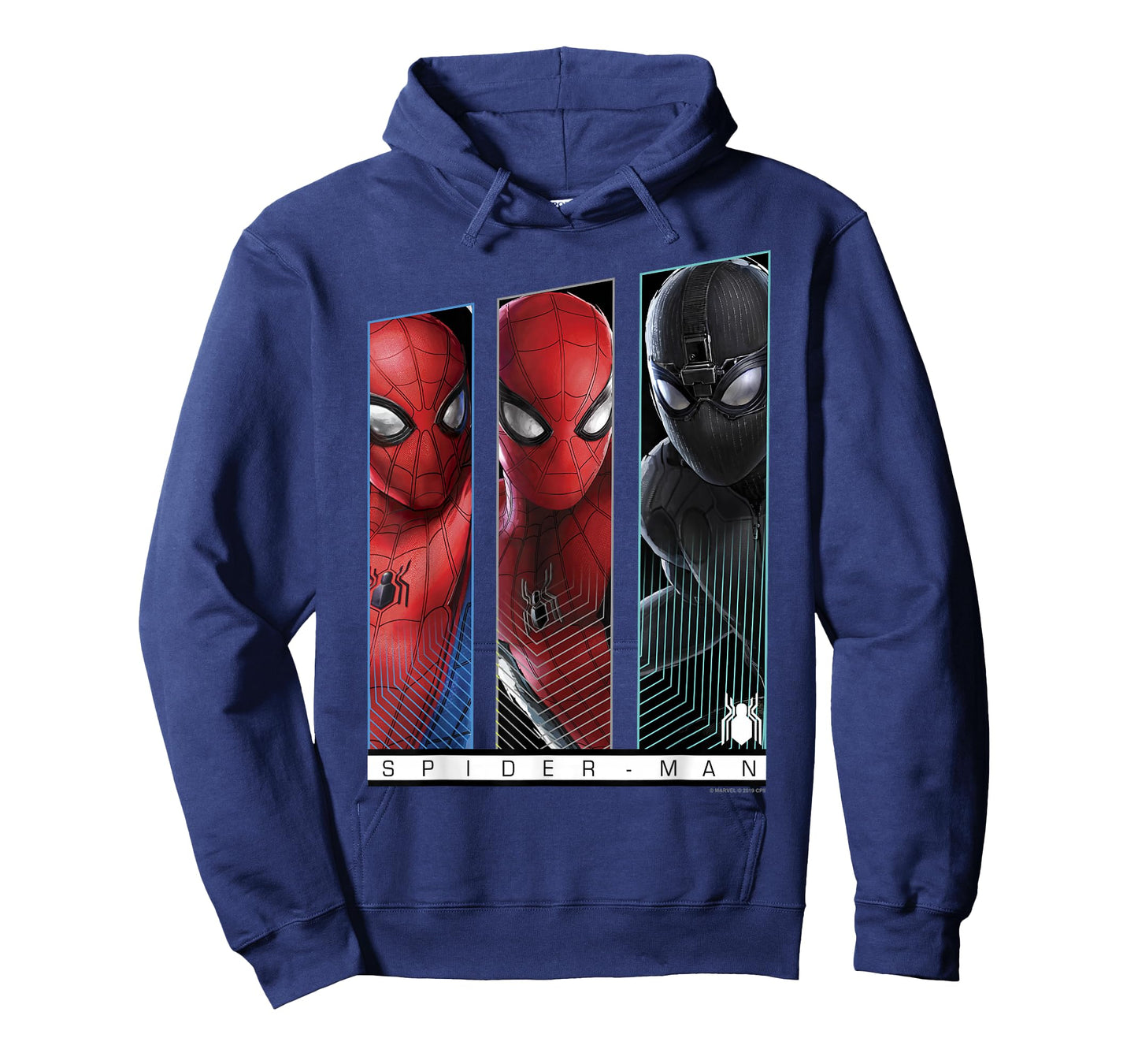 Marvel Spider-Man Far From Home Suits Panel Poster T-Shirt