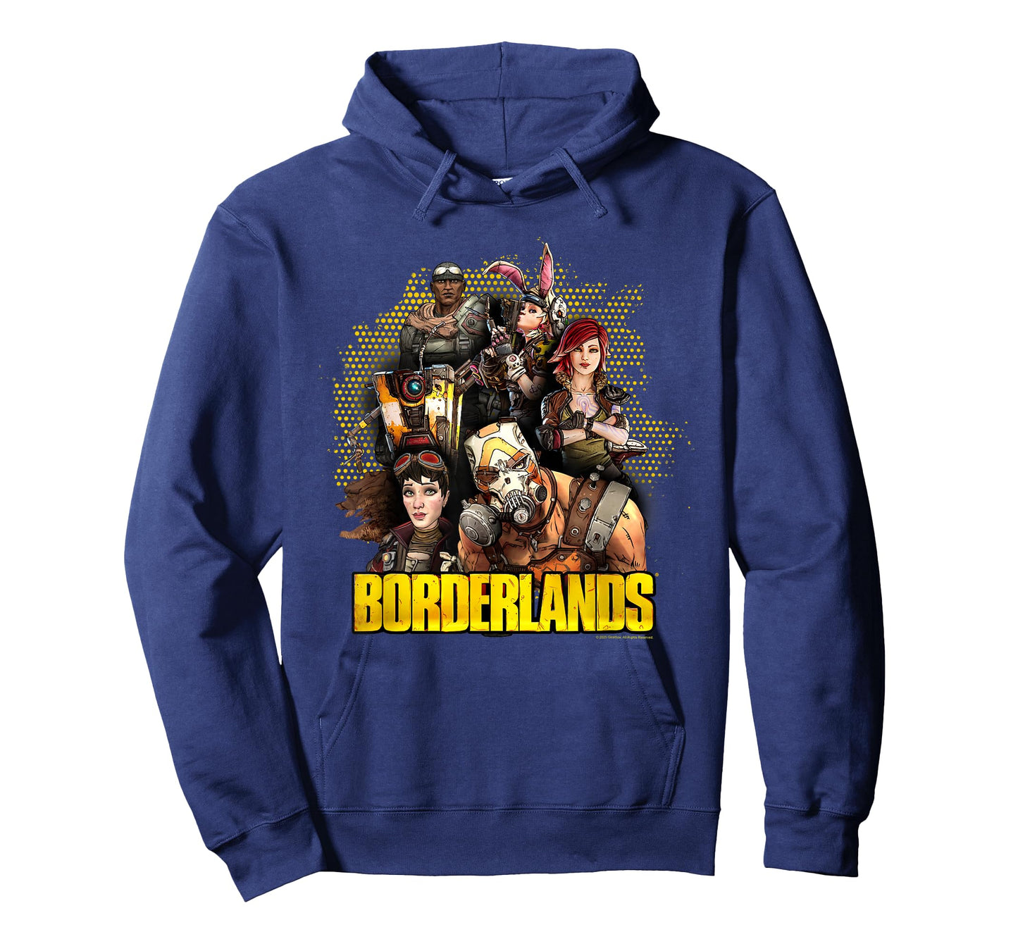 Borderlands Full Cast Collage with Logo Video Game T-Shirt