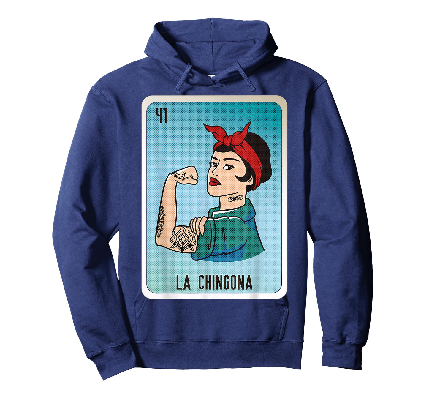 La Chingona Mexican Slang Chicano Bingo Cards T-Shirt