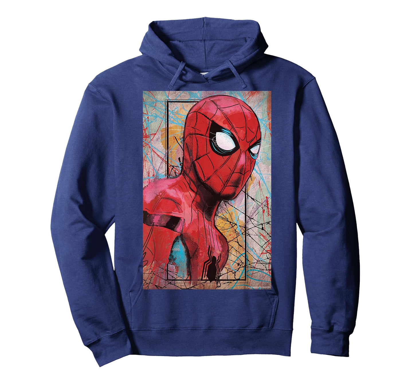 Marvel Spider-Man Far from Home Poster T-Shirt Small