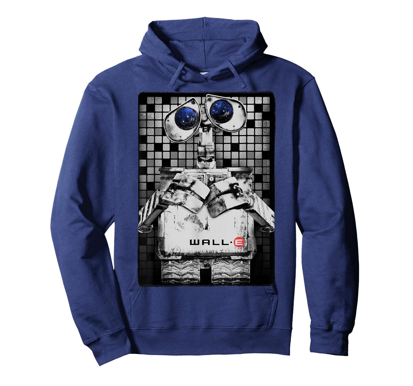 Disney Pixar Wall-E Distressed Tile Sad Eyes Movie Poster T-Shirt