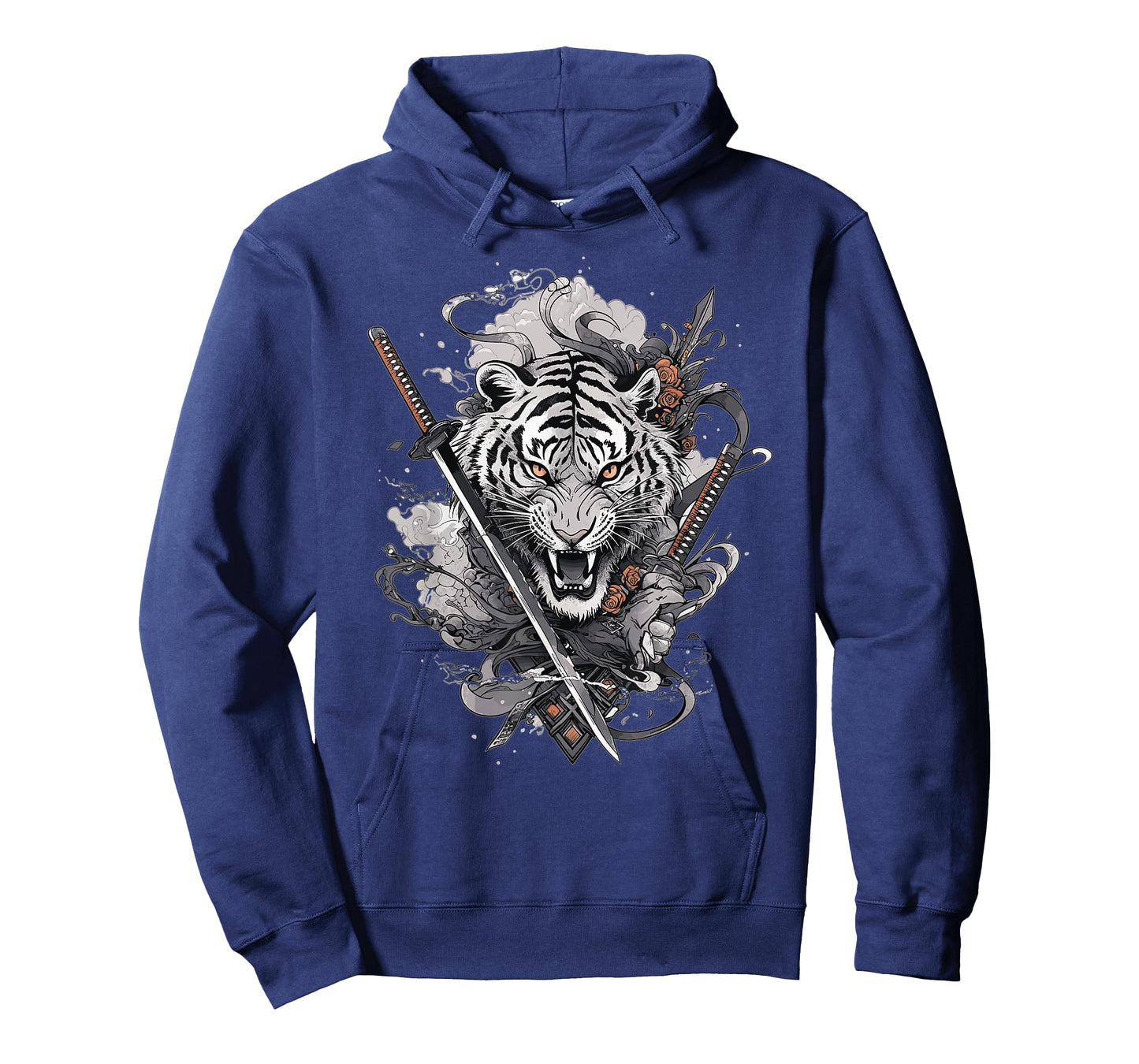 Japanese Samurai Ronin Sword Katana Japan Tiger Tattoo T-Shirt