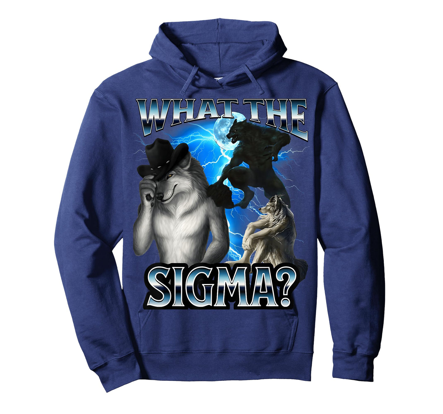 Funny Alpha Wolf Meme What The Sigma Bootleg T-Shirt