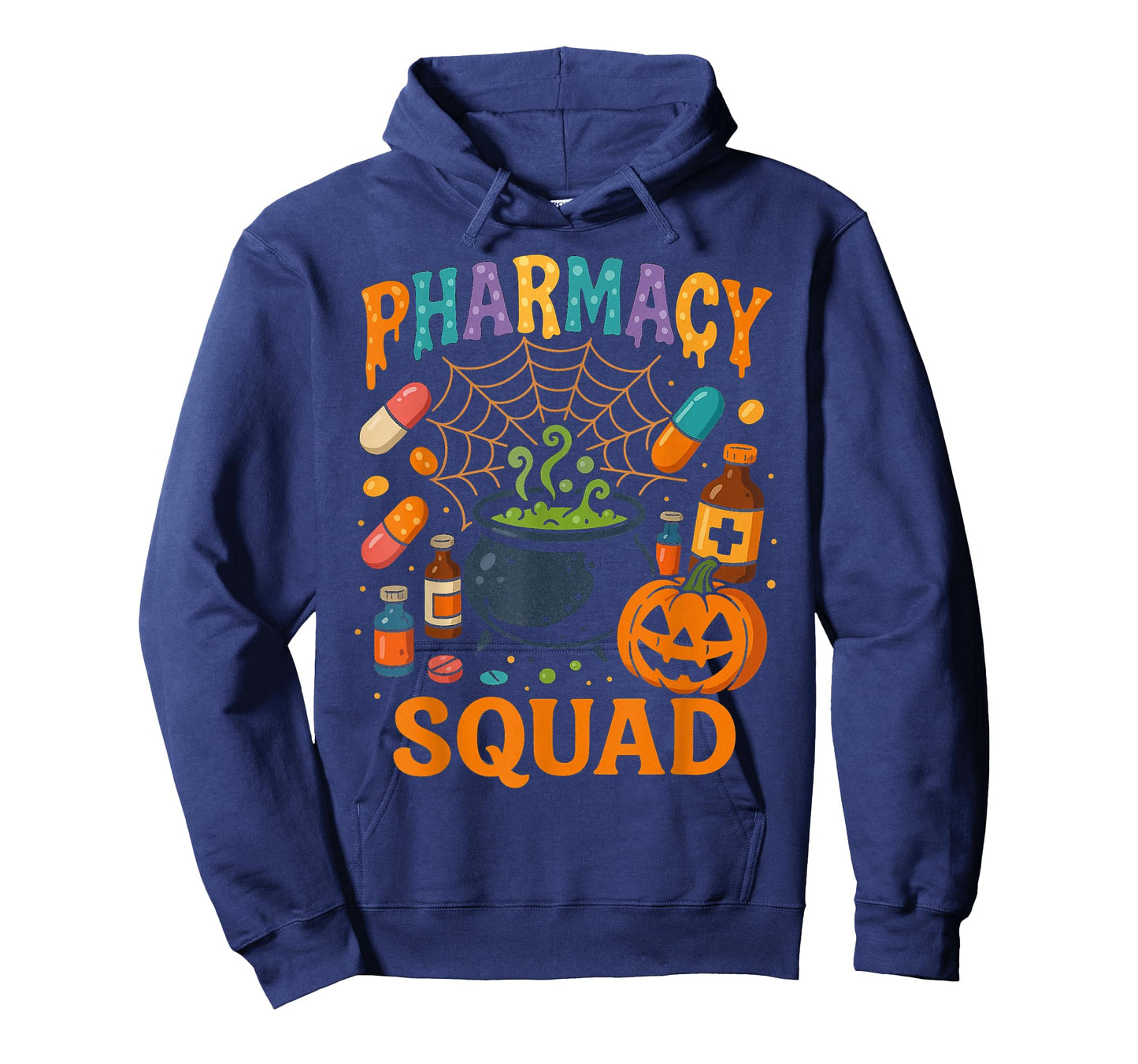 Pharmacy Squad Halloween Funny Pharmacist Ghost Costume T-Shirt