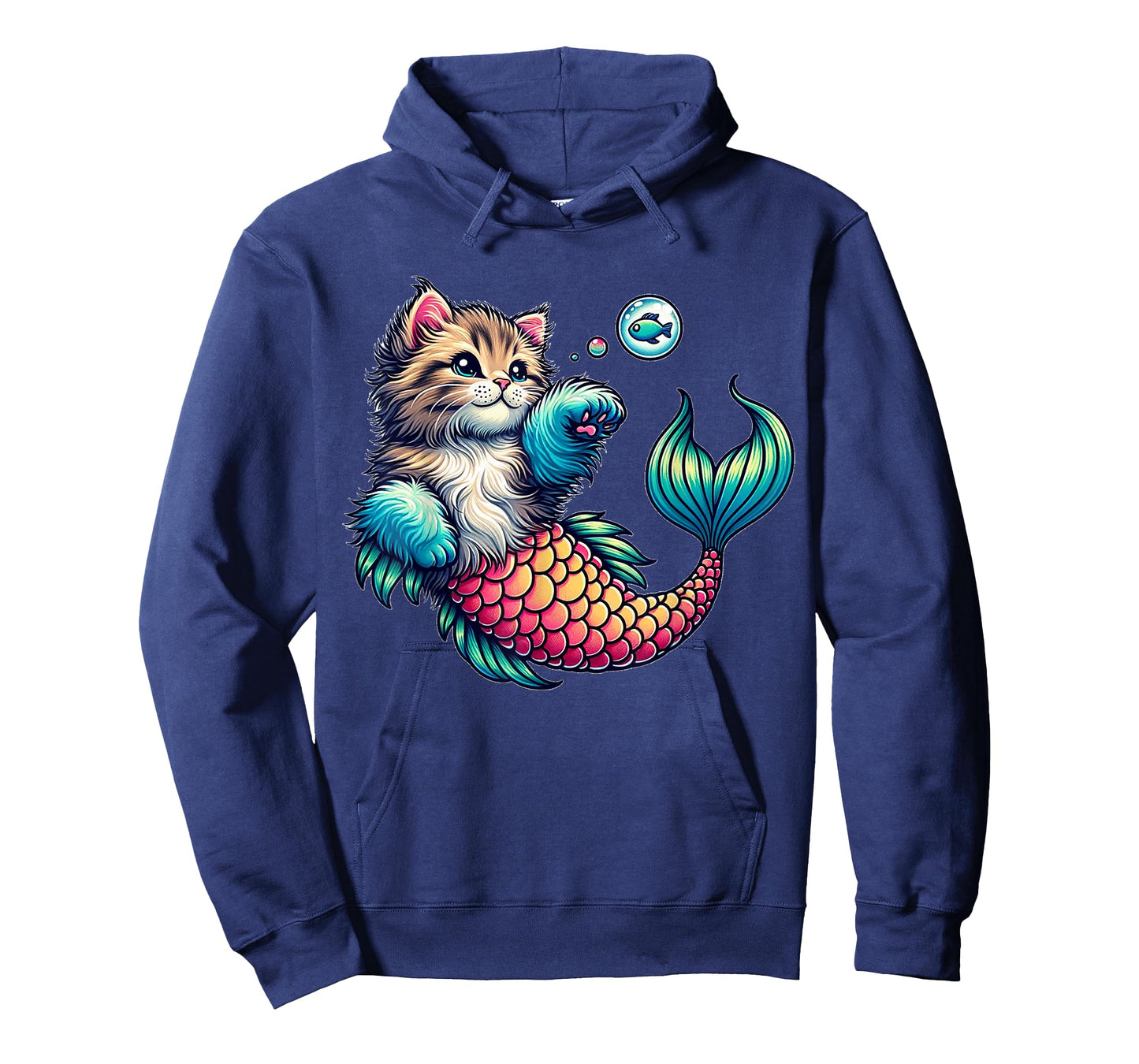 Purrmaid Cat Mermaid for Mermaid Lovers Cat Moms & Girls T-Shirt