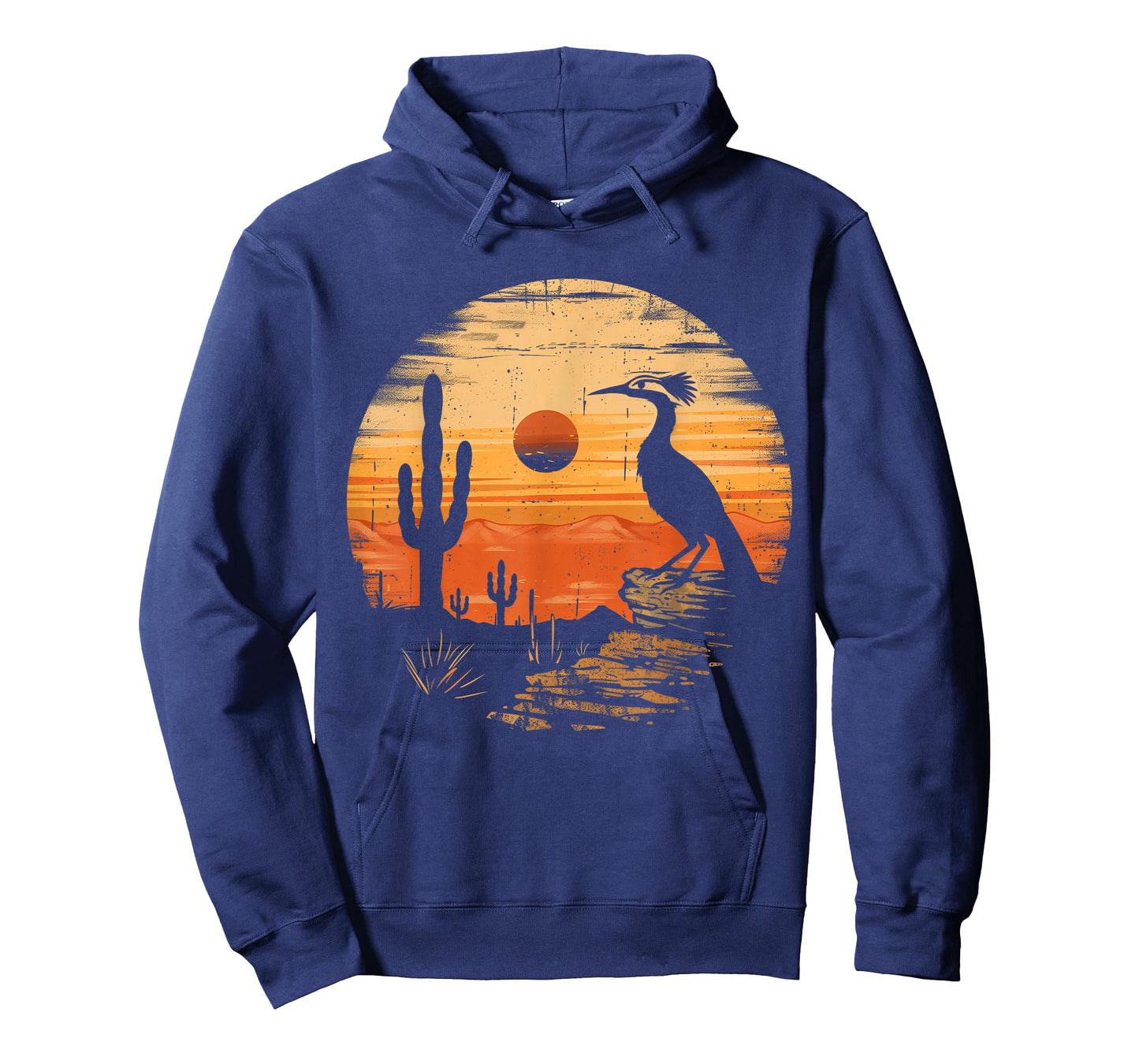 Roadrunner Bird Desert Landscape Cactus Arizona Texas Nevada T-Shirt