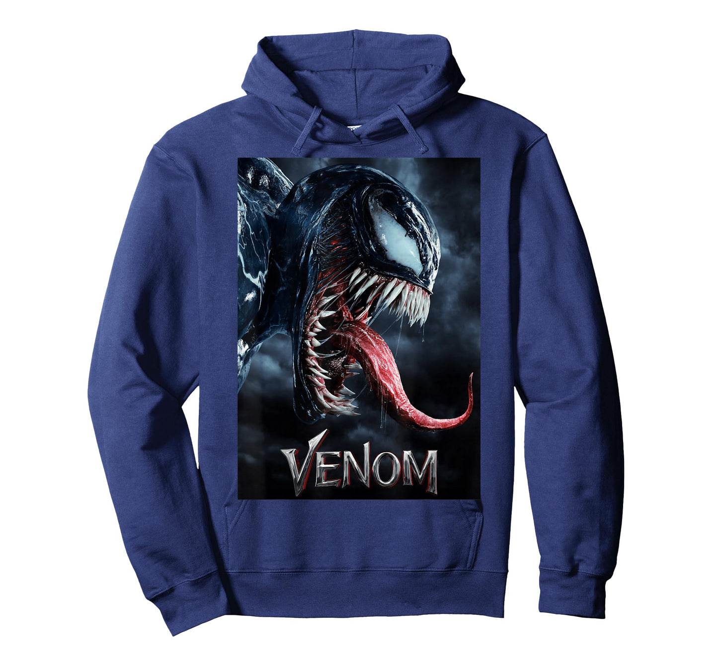 Marvel Venom Tongue Out Poster Graphic T-Shirt T-Shirt Small