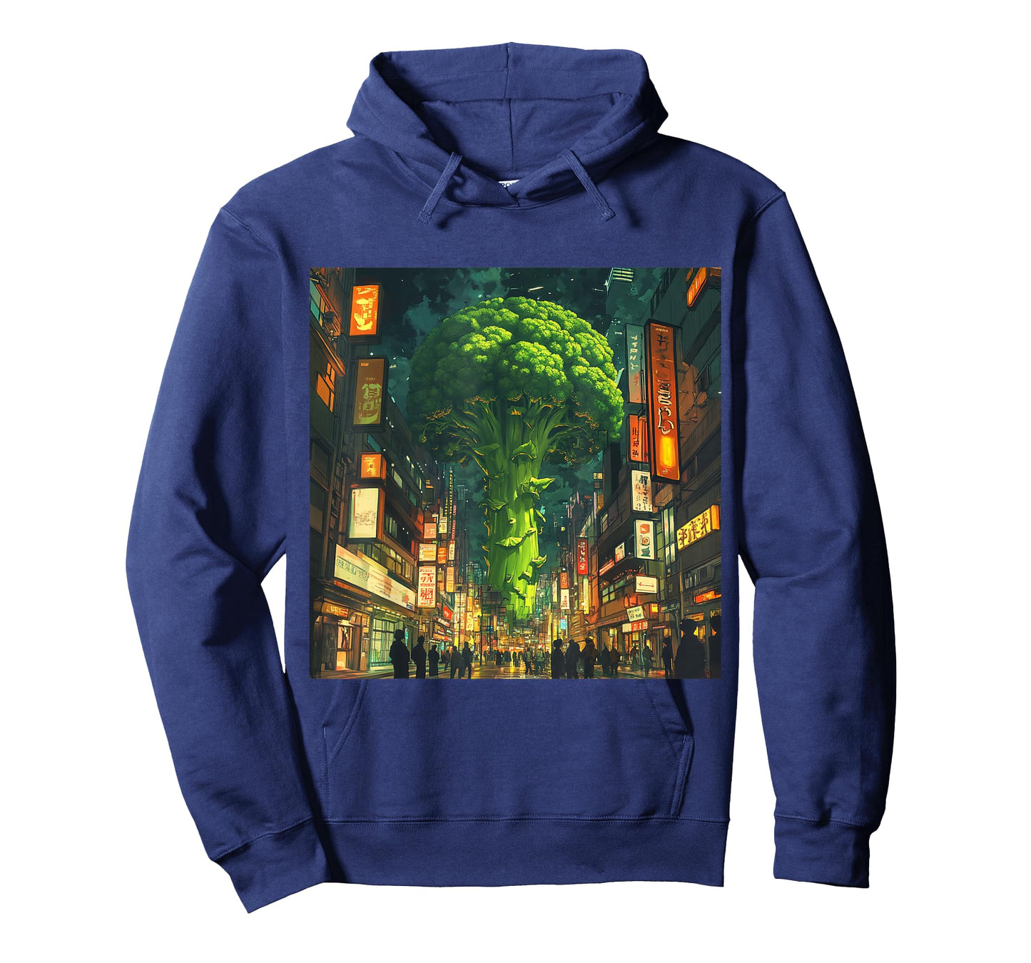 Mob Psycho100 Anime Fan Art Broccoli Tree City T-Shirt T-Shirt