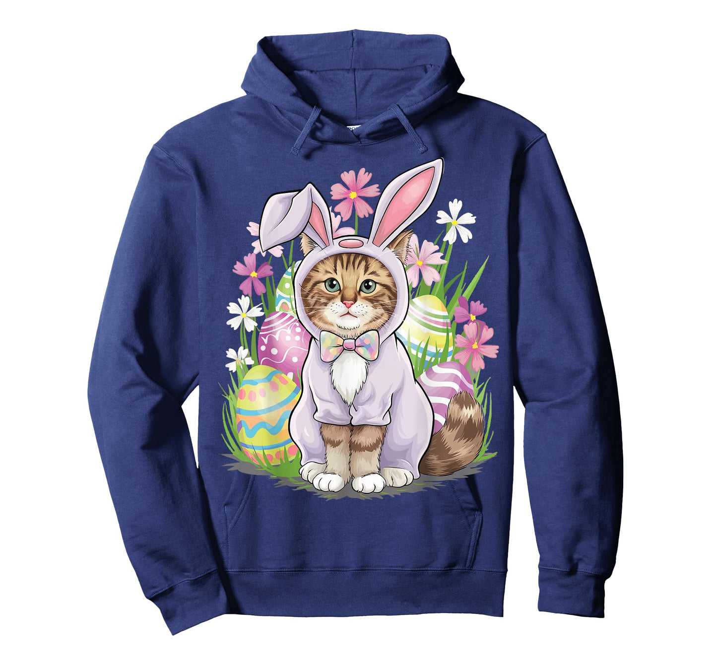Easter Cat T-Shirt for Men Women Girls Kids