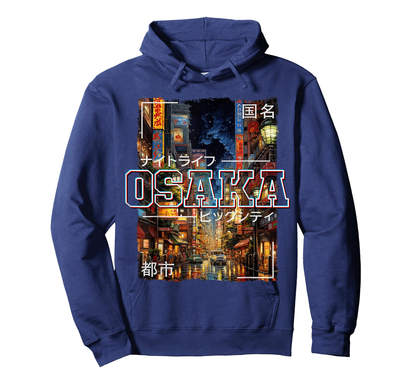 Osaka City Retro Japan Aesthetics Streets of Osaka T-Shirt