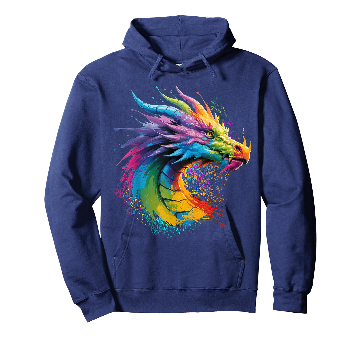 Dragon Painting Beautiful Art Abstract Colorful Dragon T-Shirt