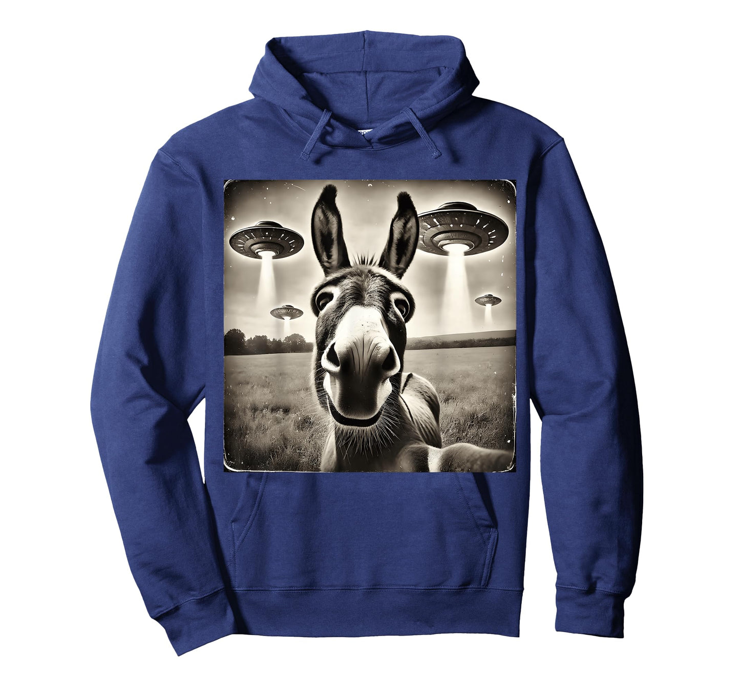 Funny Donkey Selfie UFOs T-Shirt