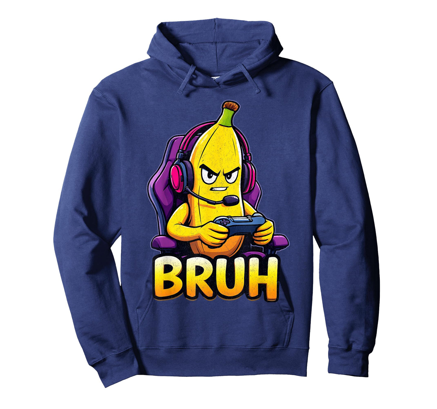 Funny Banana Gamer Bruh Meme Controller Gaming Humor Boys T-Shirt