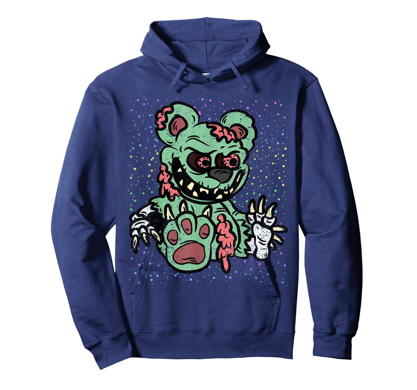 Zombie Teddy Bear Halloween Costume Scary Spooky Monster T-Shirt