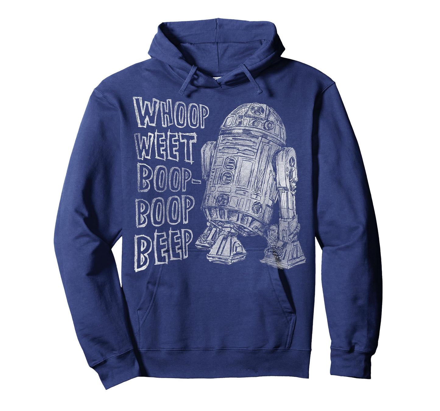 Star Wars Classic R2-D2 Droid Outline Words of Wisdom T-Shirt