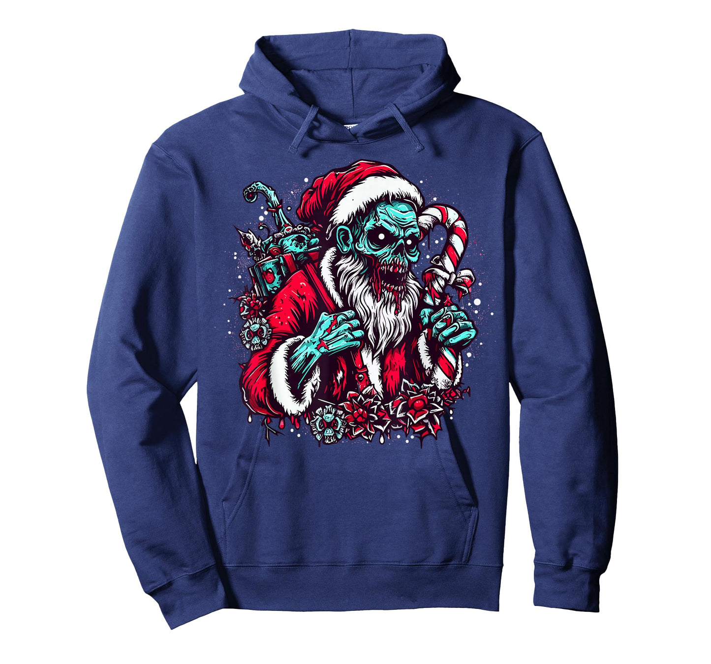 Zombie Santa Claus Christmas Zombies Xmas Horror Lover T-Shirt