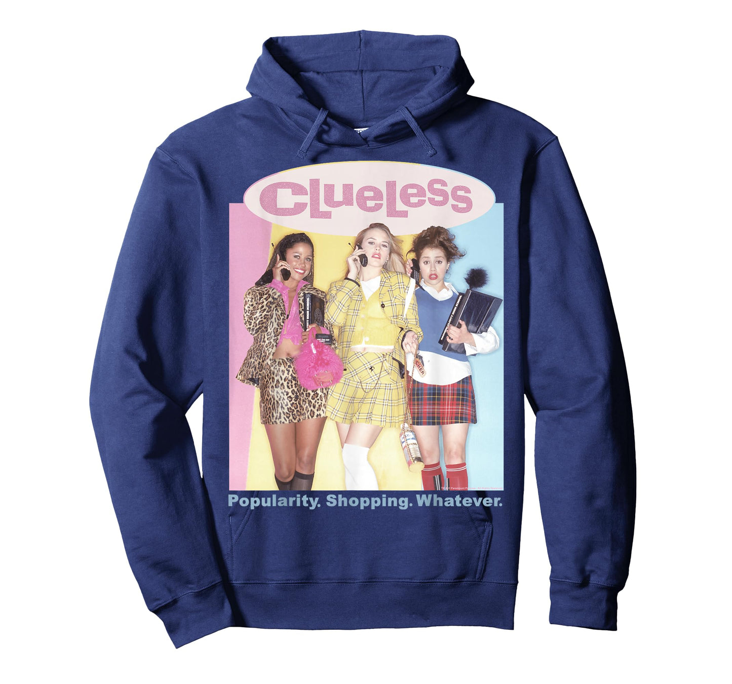 Clueless Cher's Trio Popularity Shopping Graphic T-Shirt T-Shirt