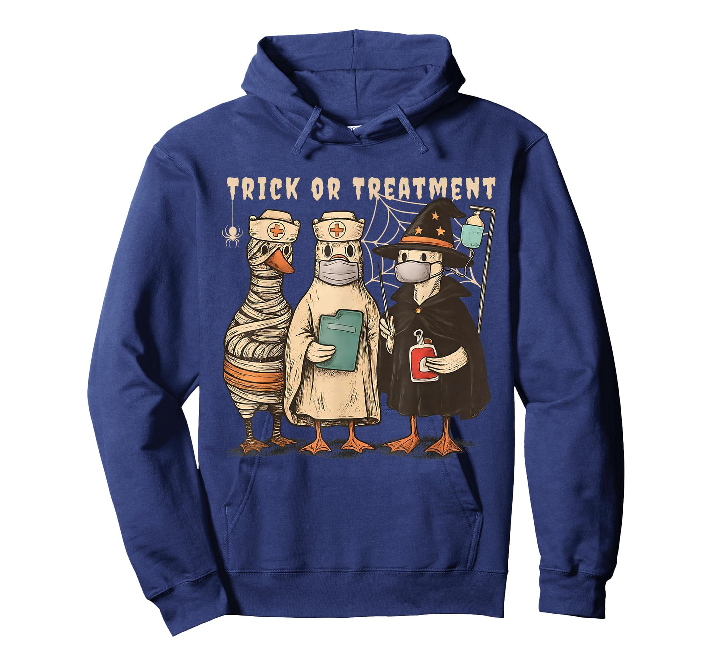Retro Halloween Registered Nurse Ghost Witch Spooky Season T-Shirt