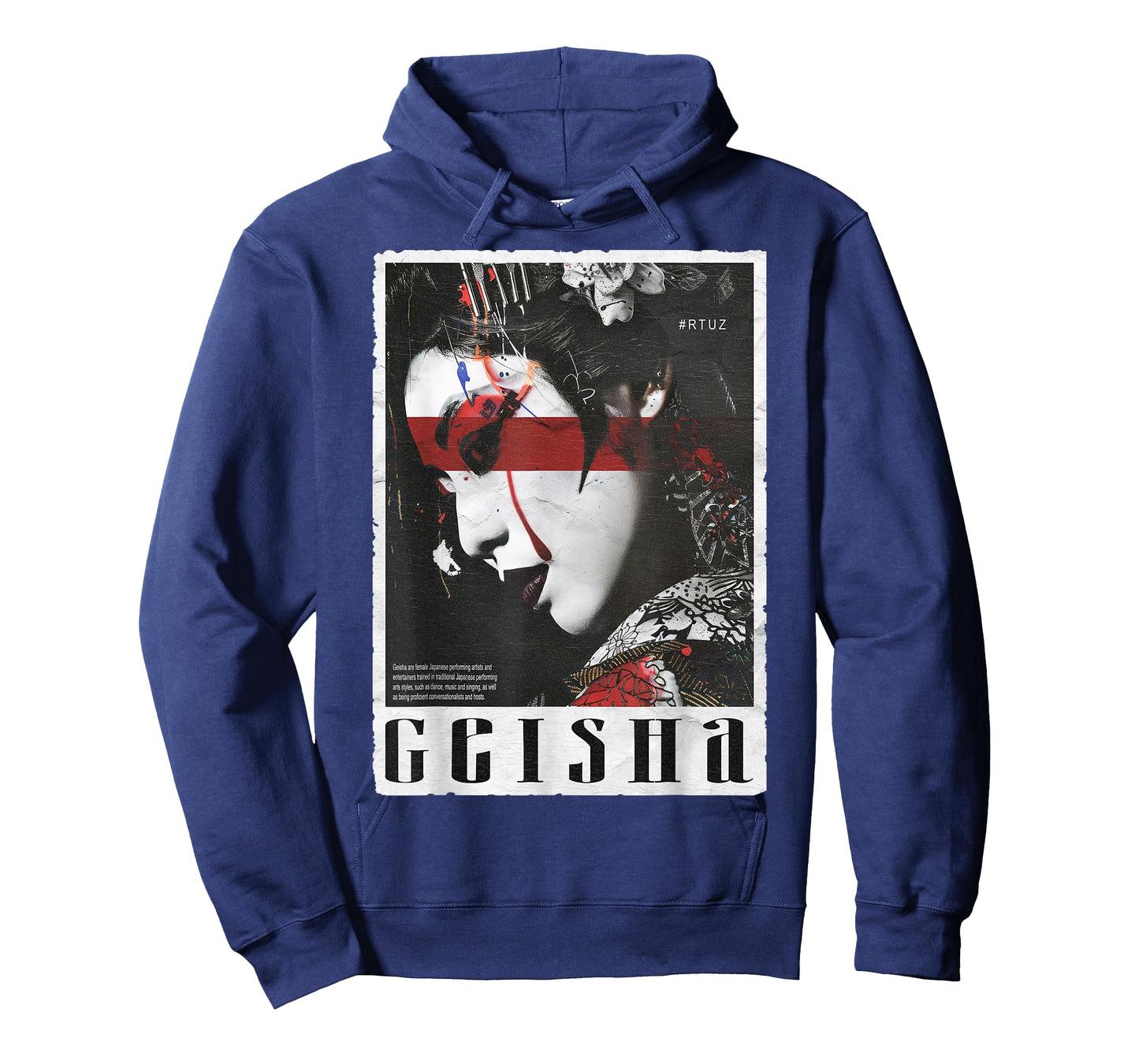 Hip Hop Y2K Vintage Hipster Edgy Urban Streetwear Geisha T-Shirt