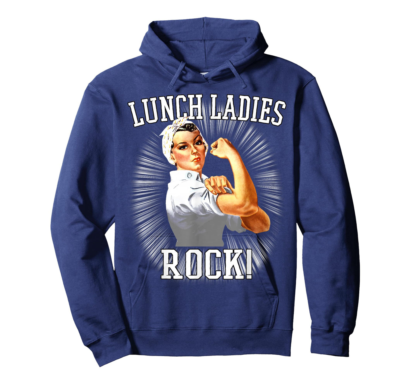 Retro Lunch Ladies Rock Cafeteria Worker Funny Lunch Lady T-Shirt