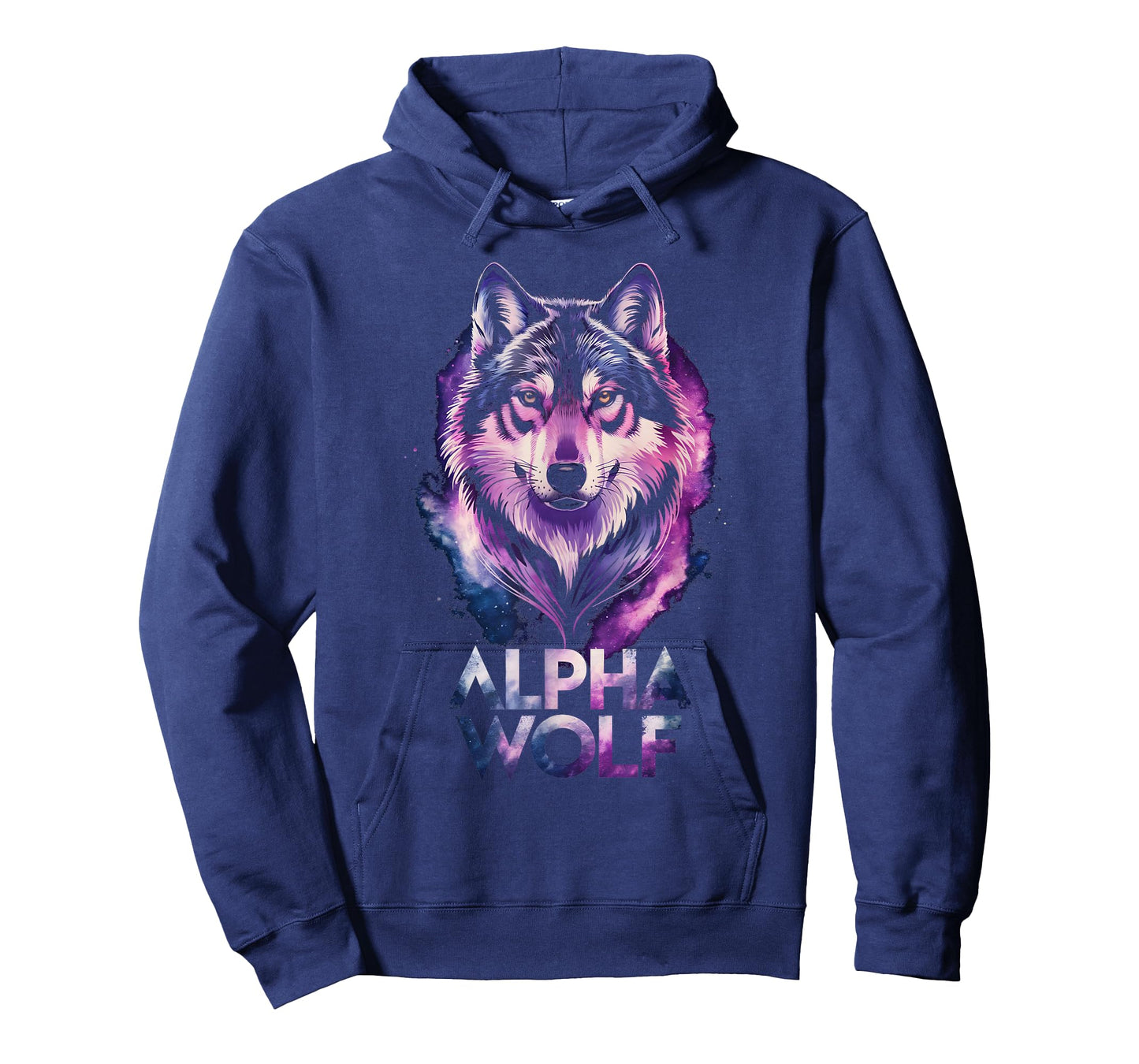Galaxy Wolf Alpha Wolf Meme T-Shirt