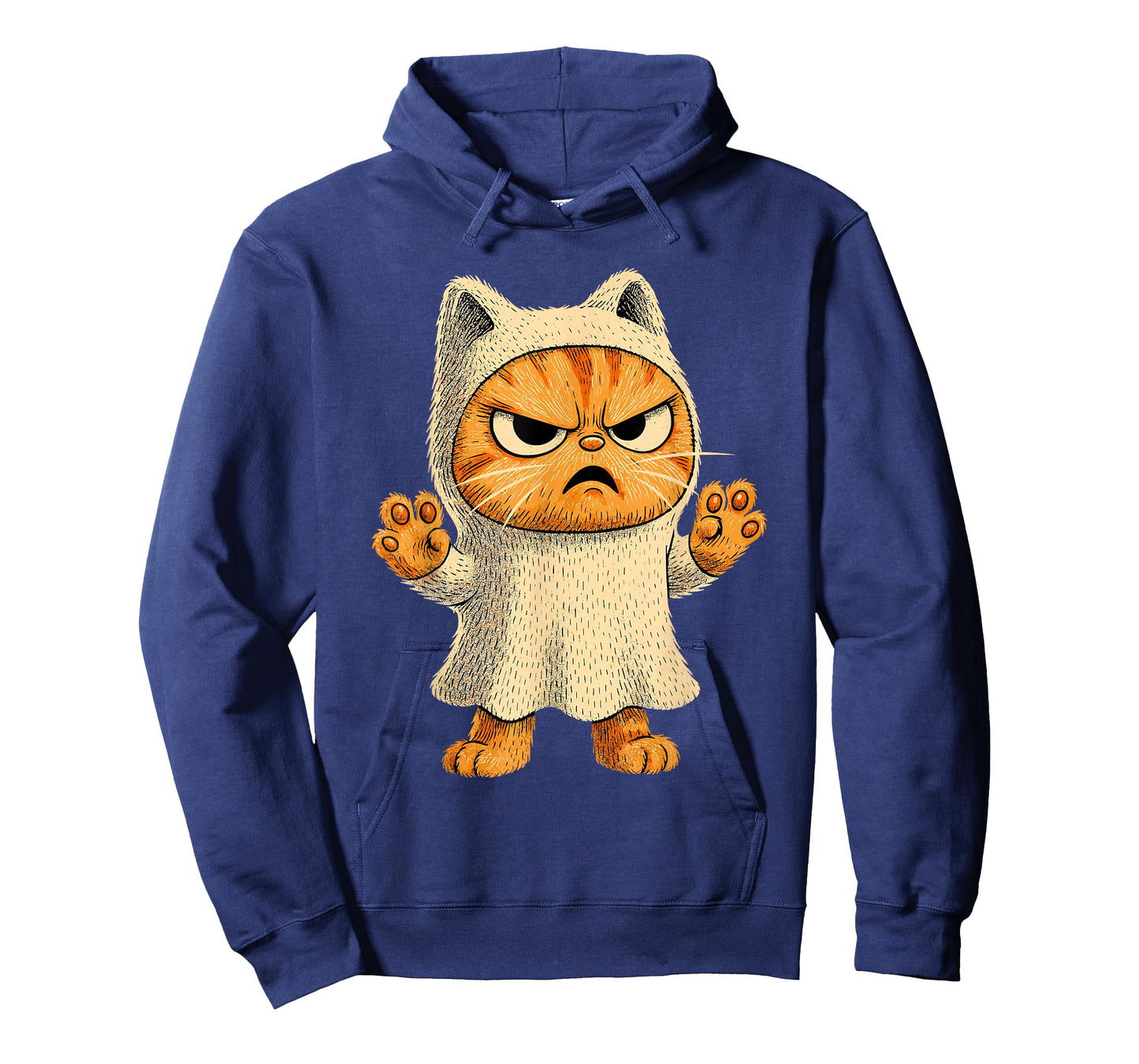 Sheet Ghost Cat Men Women Kids Teens Funny Halloween T-Shirt