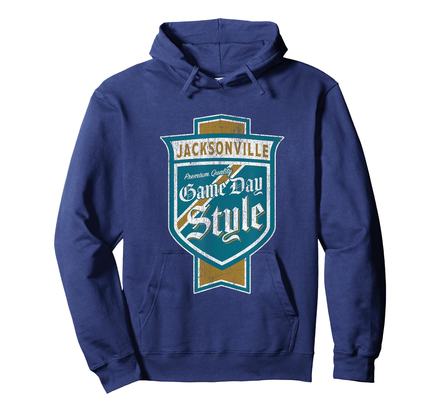 Faded Jacksonville Beer Label T-Shirt - Jacksonville Pride T-Shirt