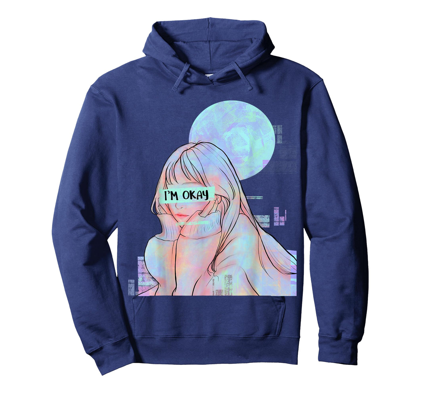 Sad Girl Japanese Anime Girl T-Shirt
