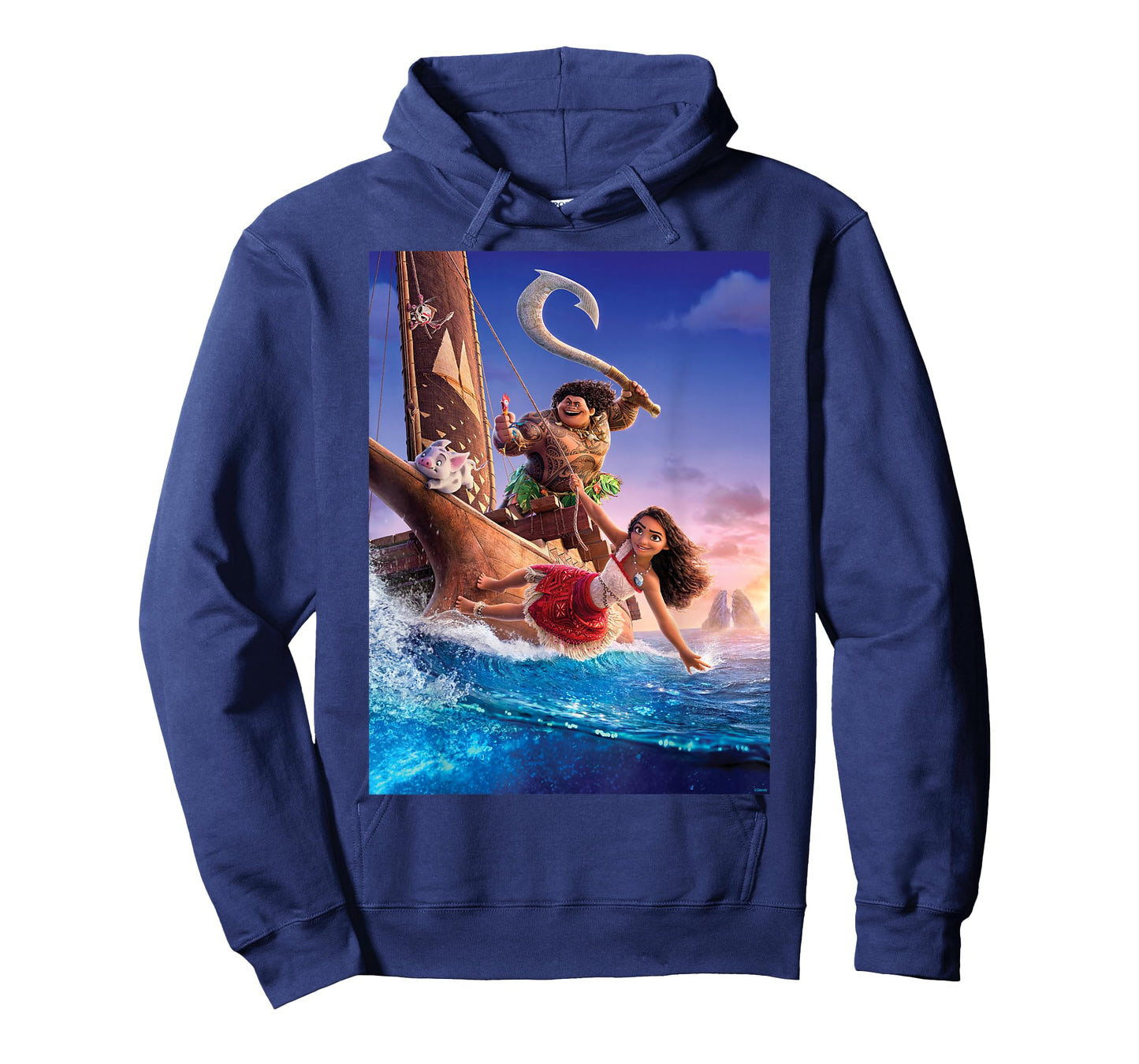 Disney Moana 2 Ocean Adventure Official Movie Teaser Poster T-Shirt