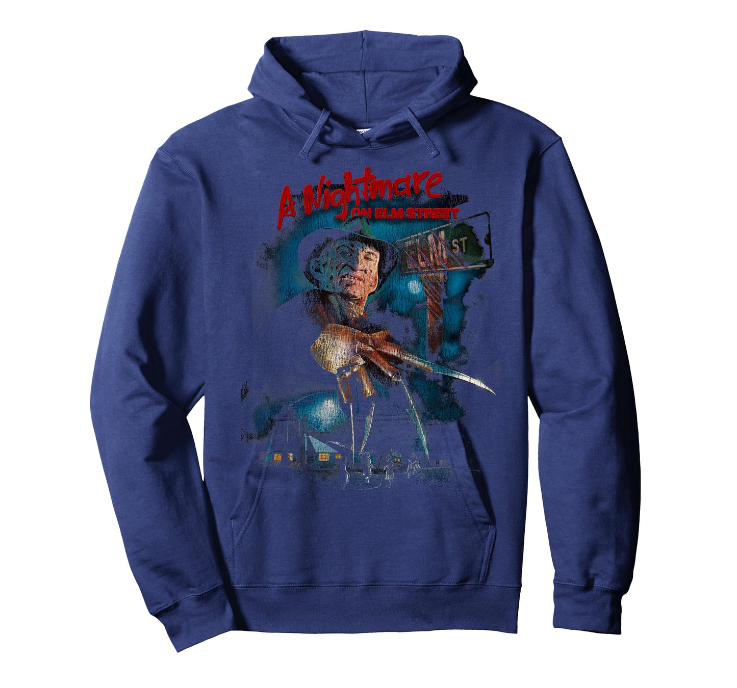 A Nightmare On Elm Street Freddy Poster Fade T-Shirt