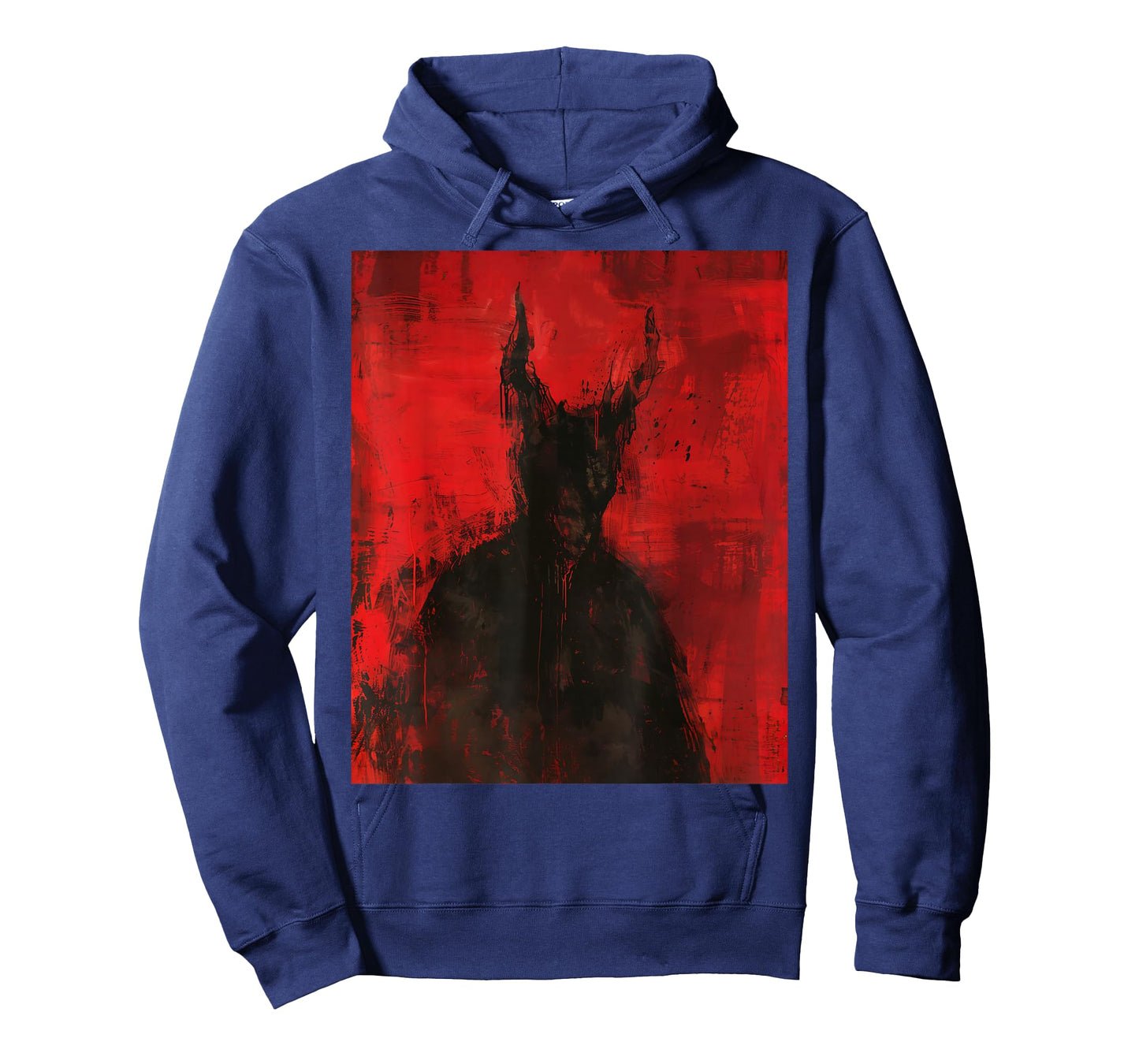 Red Demon Baphomet Horror Art Goth Dark Hell Occult T-Shirt