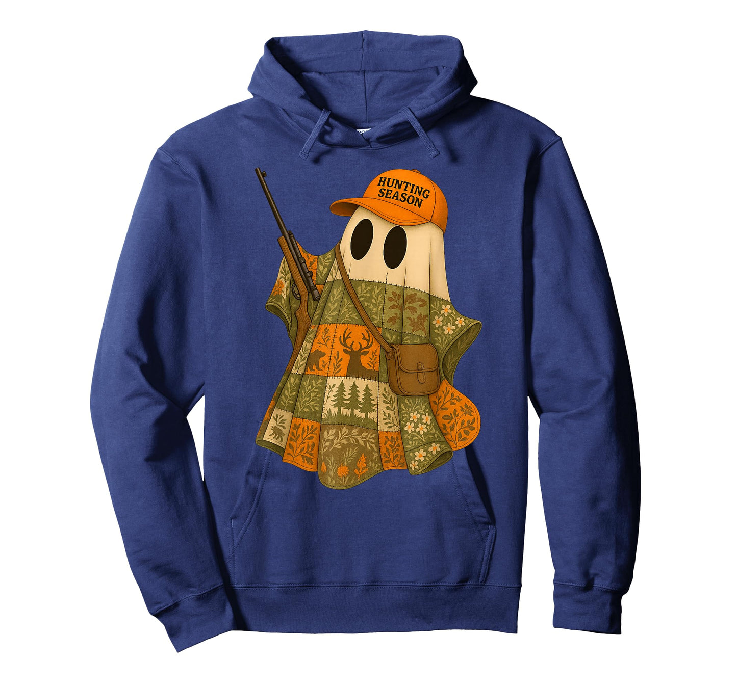 Hunting Season Camo Hunting Ghost Patchwork T-Shirt