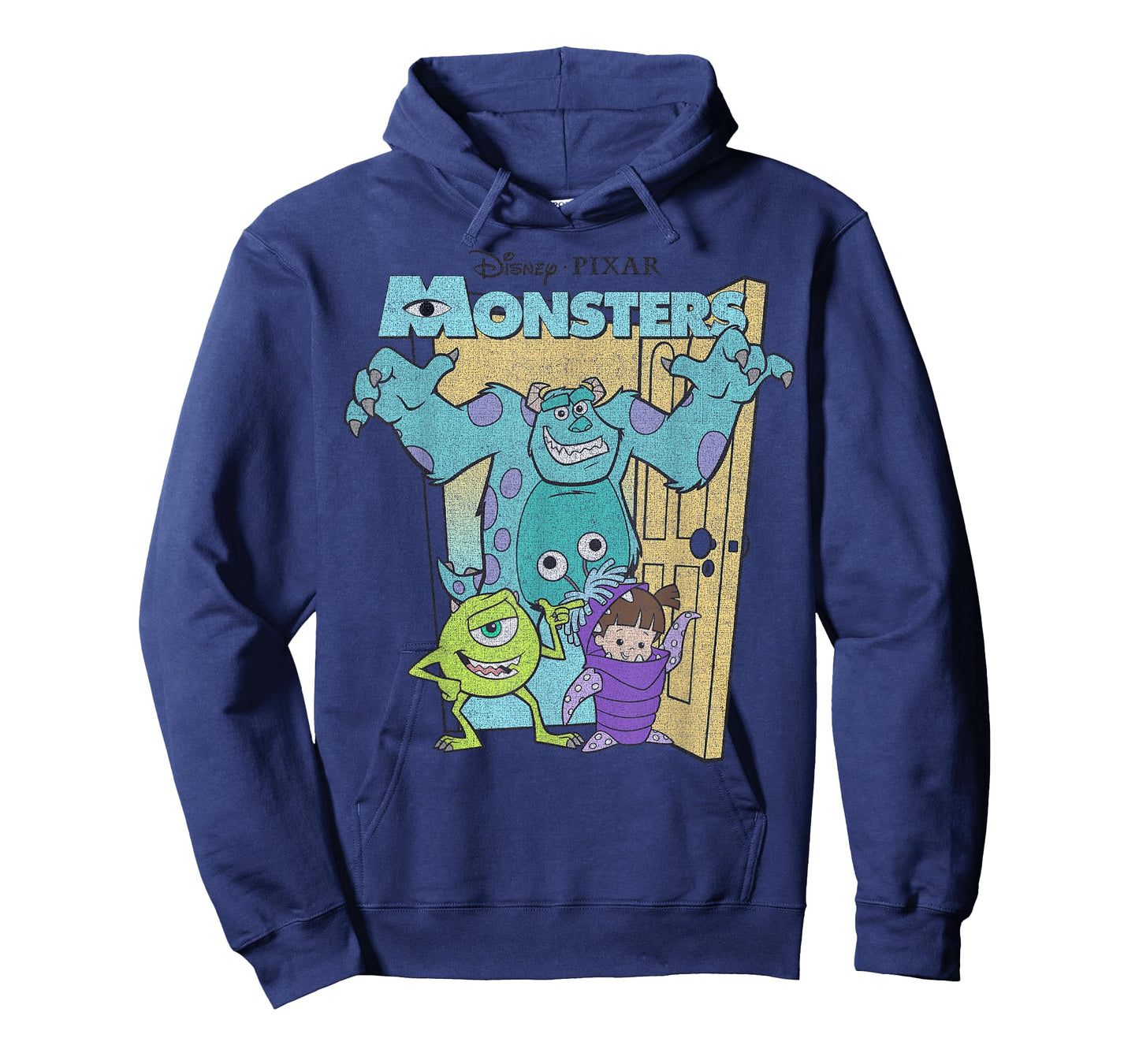 Disney Pixar Monsters Inc. Mike Sully Boo Group Poster T-Shirt